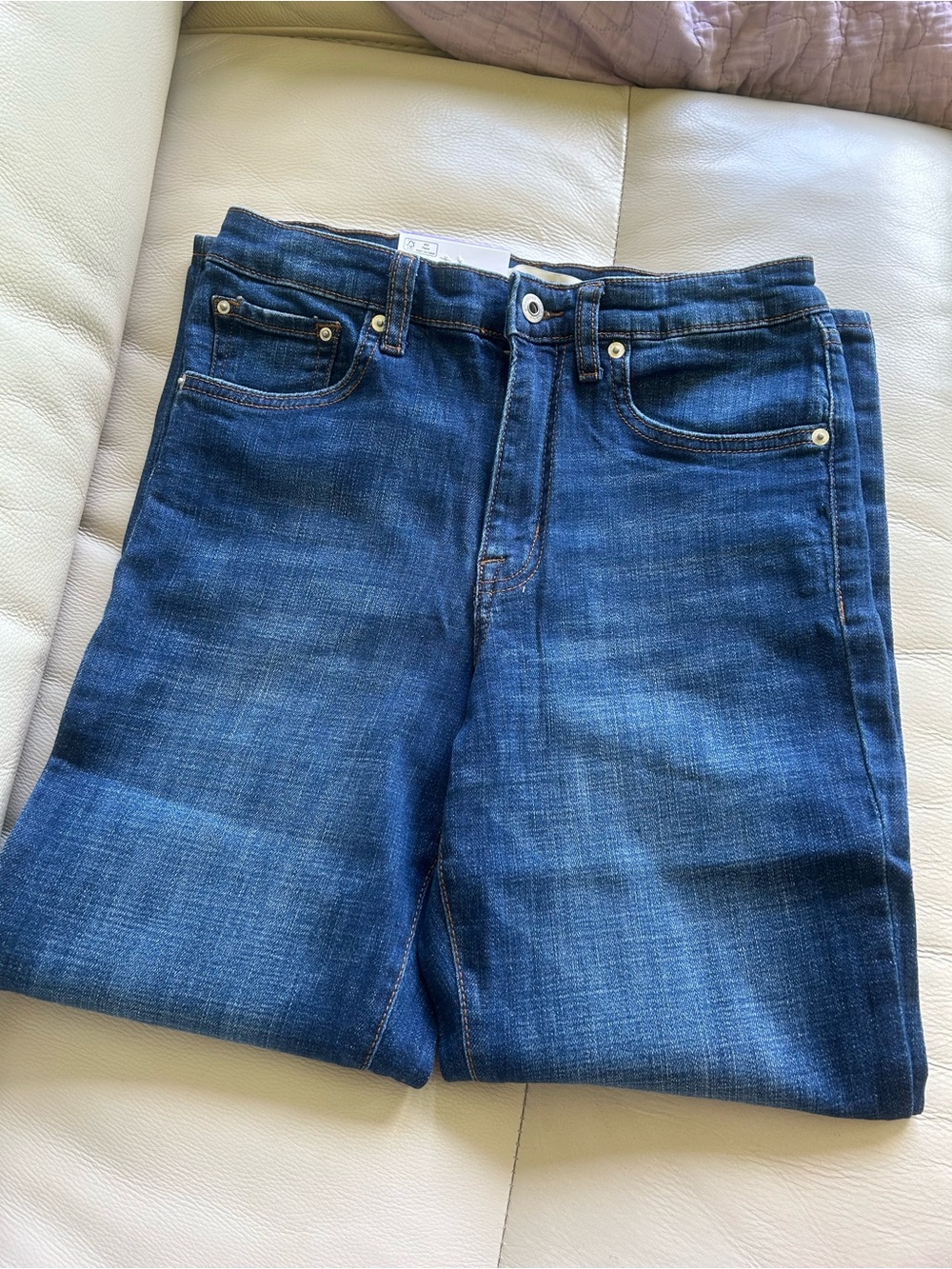 Women’s Ella Moss slim straight ankle Blue jeans